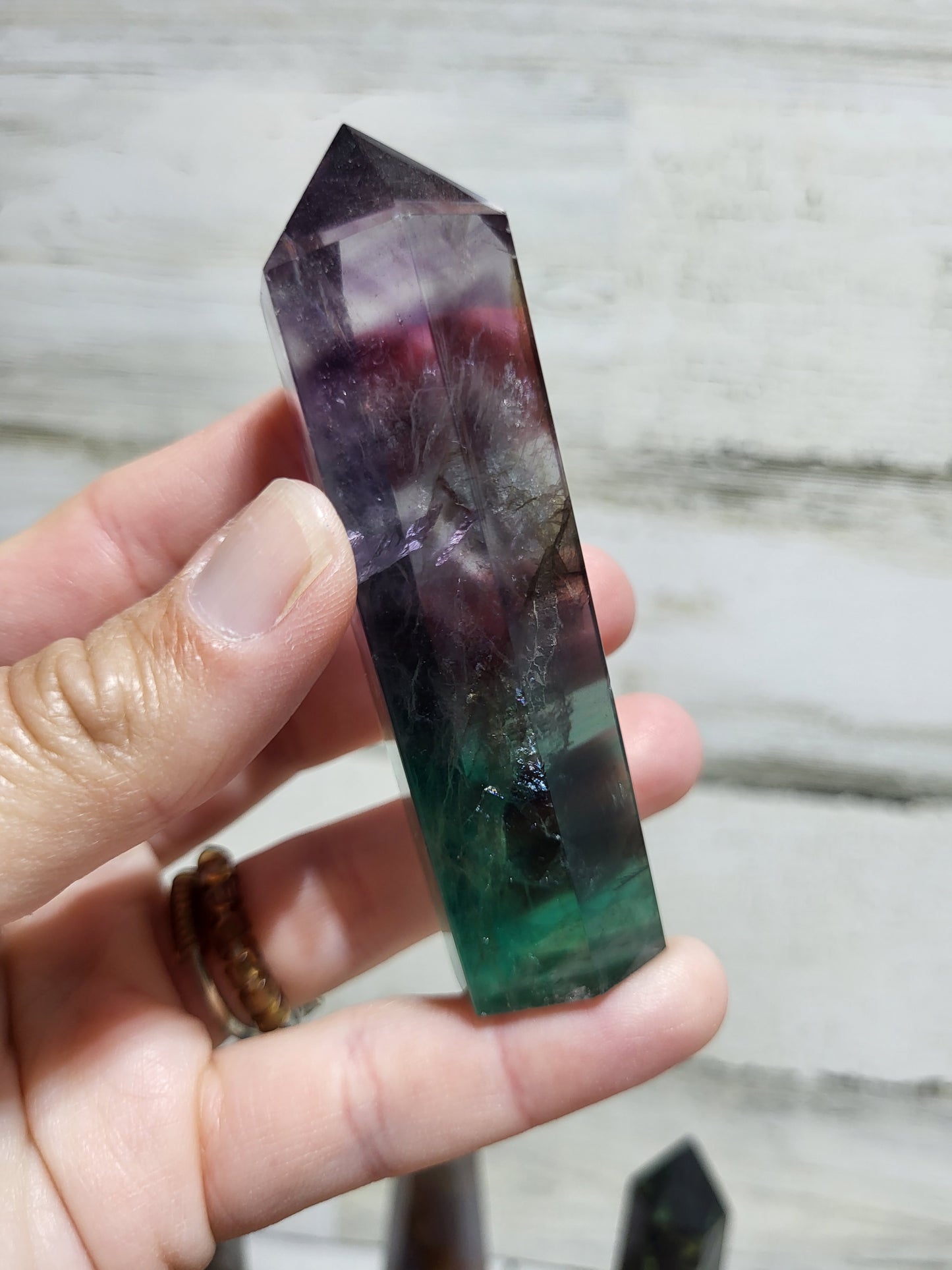 Purple & Green Crystal Bundle