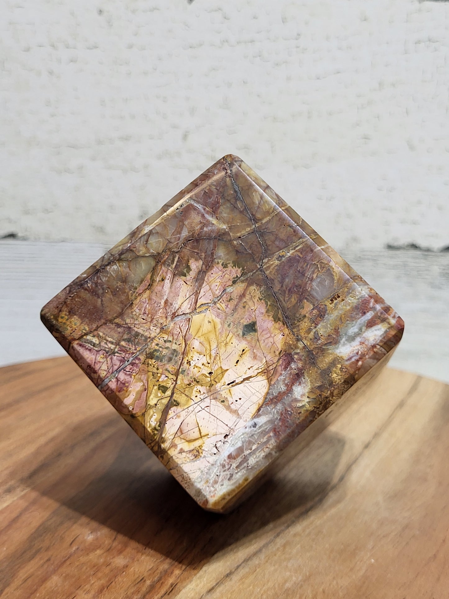 Cherry Creek Jasper Cube