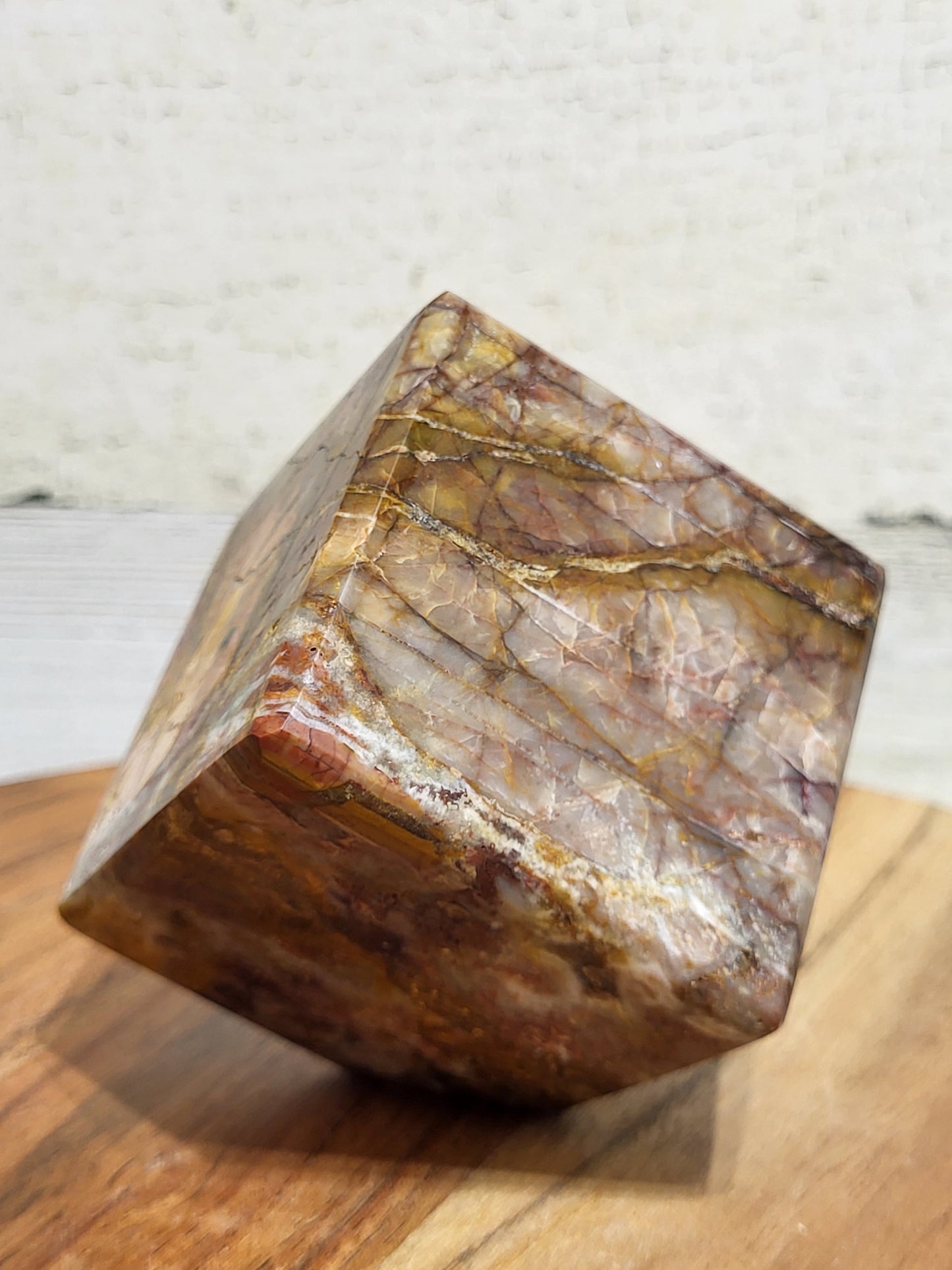 Cherry Creek Jasper Cube