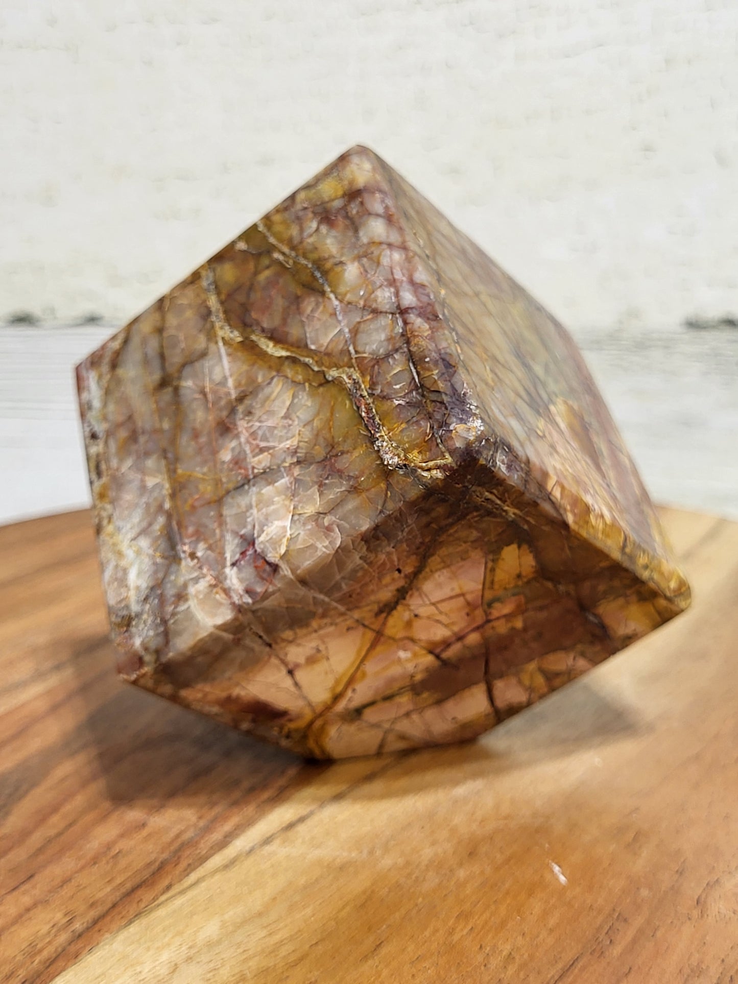 Cherry Creek Jasper Cube