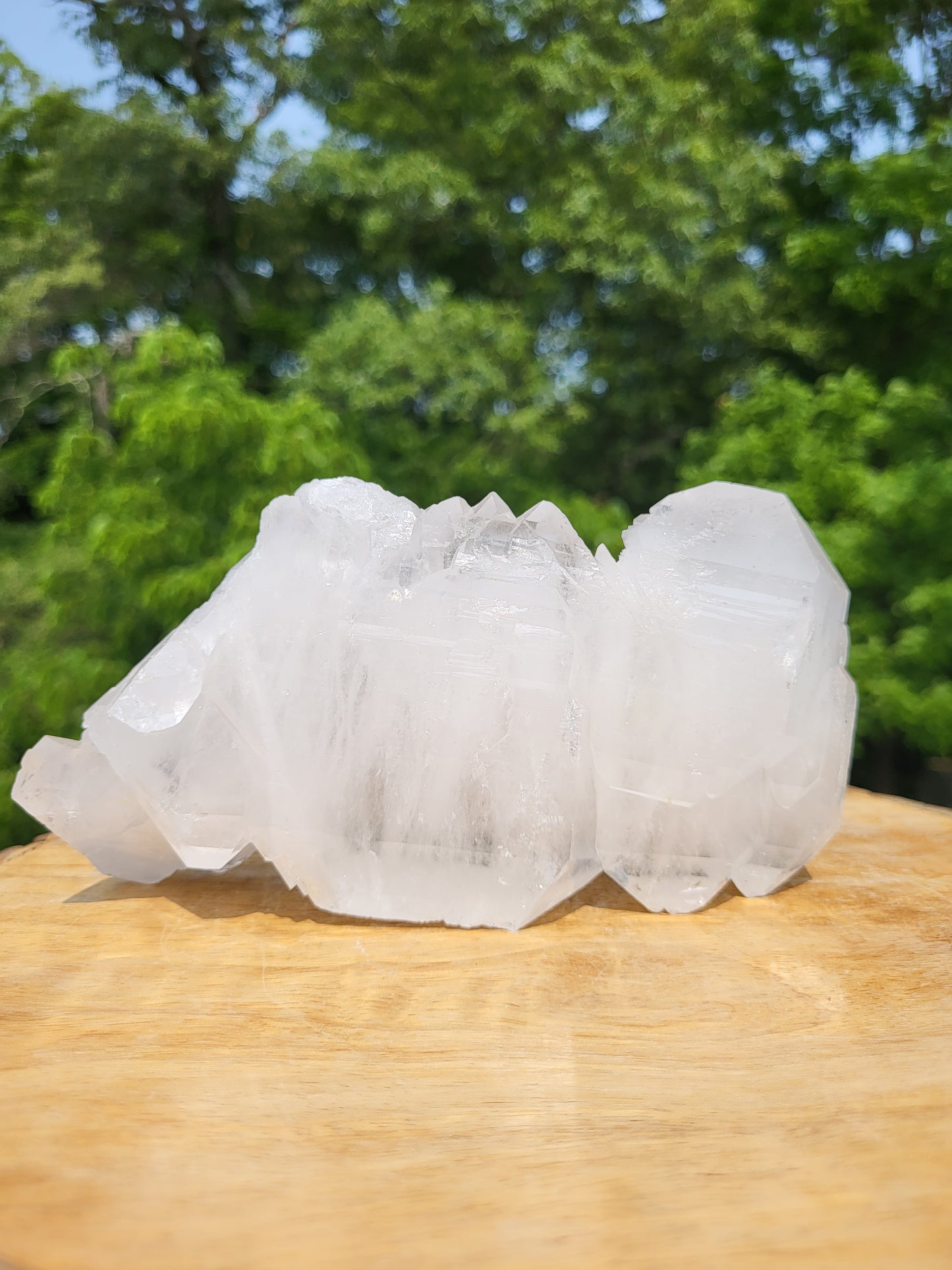 Large Faden Quartz with "milky" appearance