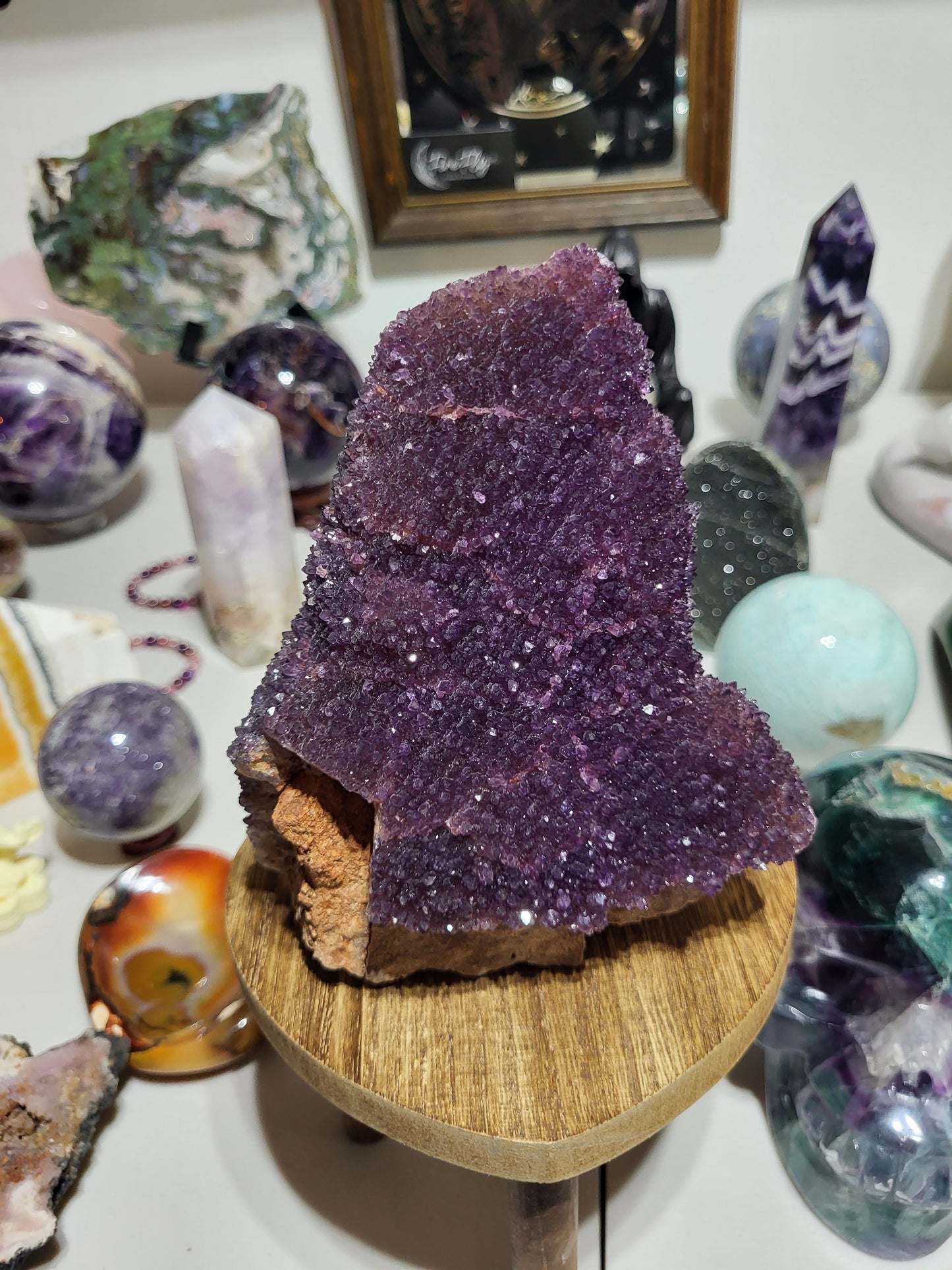 Large Alacam Mine Amethyst Statement Piece