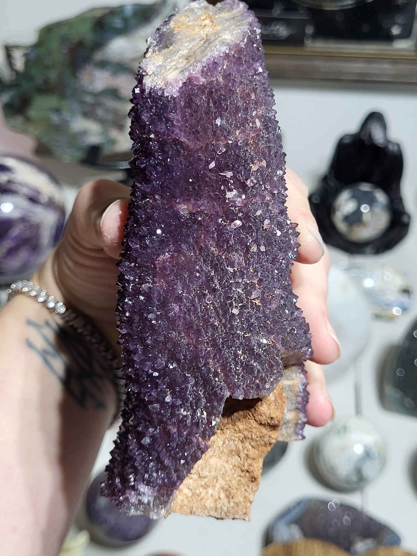 Large Alacam Mine Amethyst Statement Piece