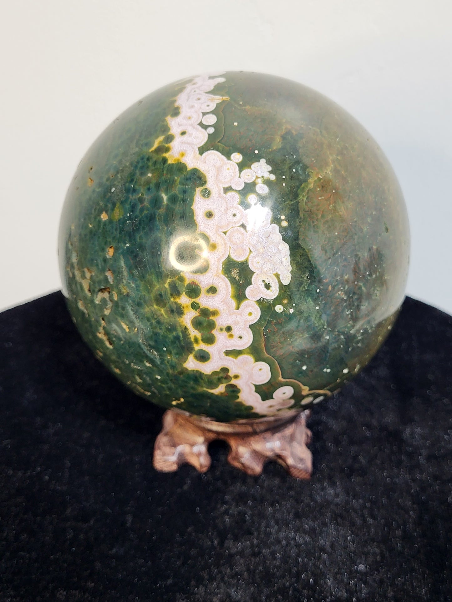 XL Kabamby Ocean Jasper Sphere