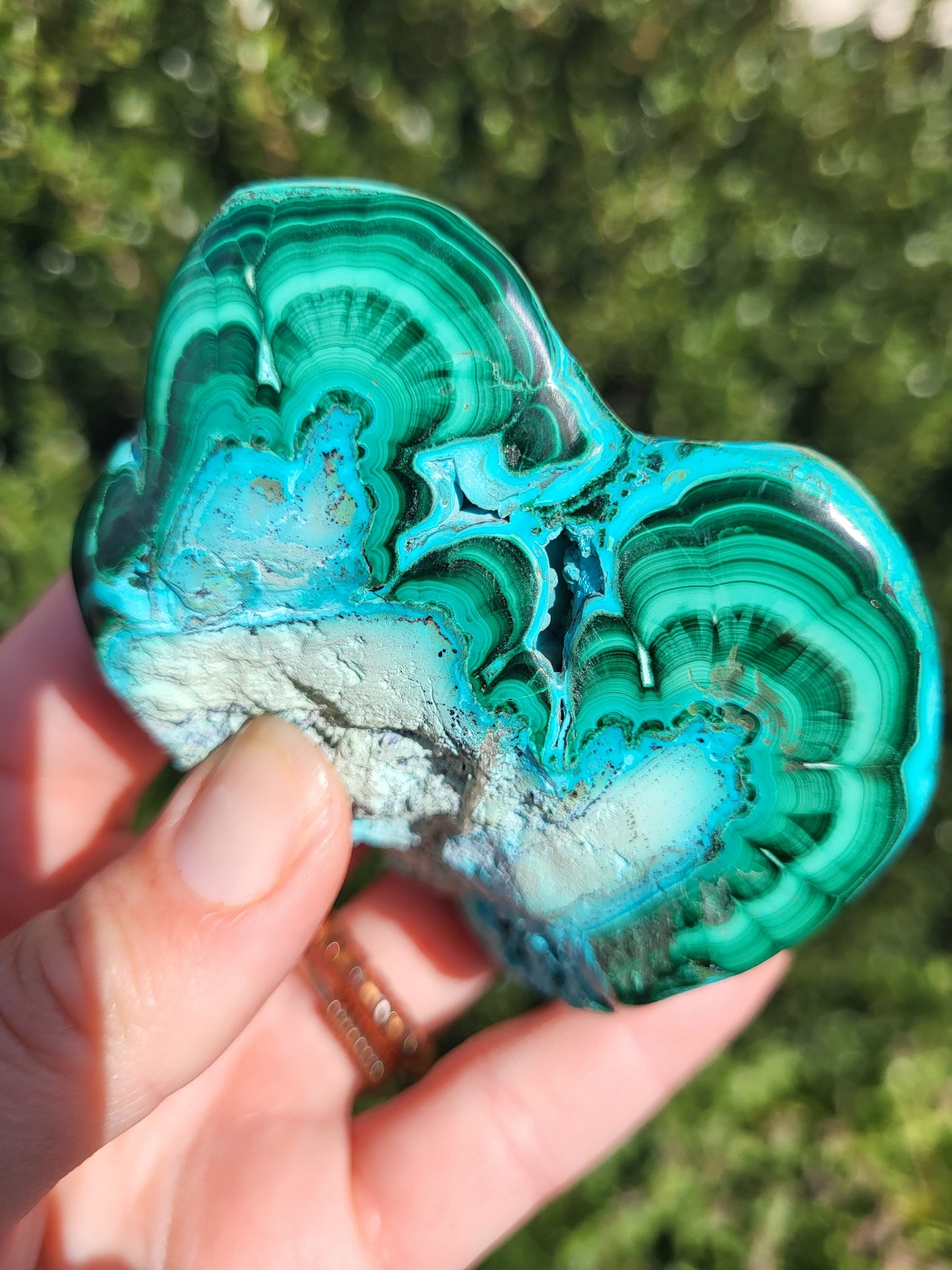 Chrysocolla & Malacite Polished Freeform